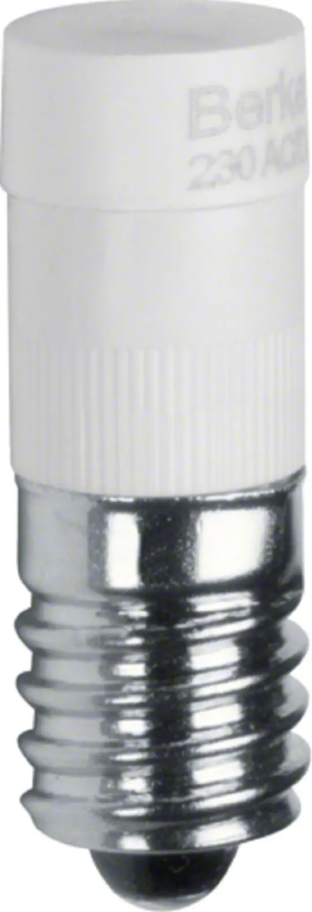 LED lamp E10, light control, white