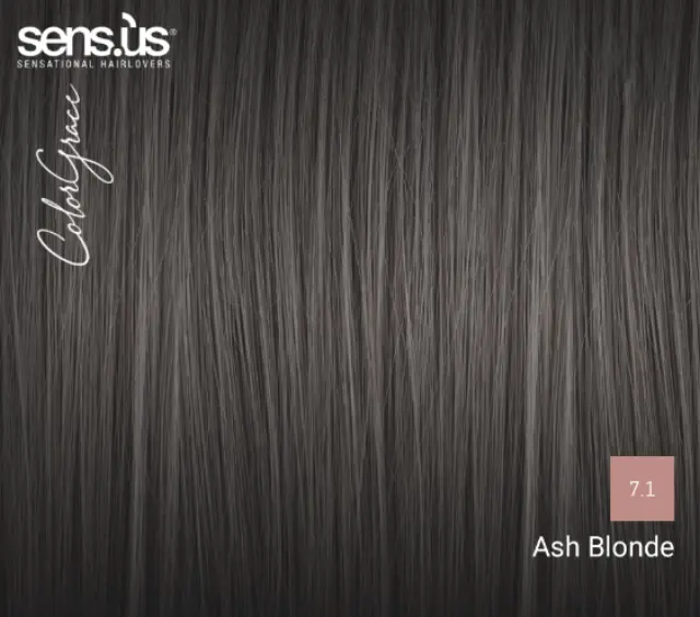 Sensus Color Grace M3K 7.1 Ash Blonde 100ml - (μόνιμη βαφή σαντρέ ξανθό) 2