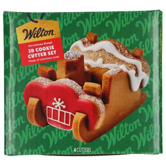 Σετ Κουπάτ Wilton 3D Χριστουγεννιάτικο Έλκηθρο
