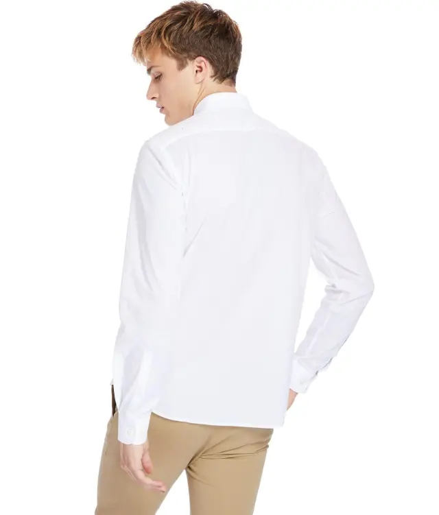 TIMBERLAND LS E-R POP SOLID SHIRT ΠΟΥΚΑΜΙΣΟ ΑΝΔΡΙΚΟ WHITE 3