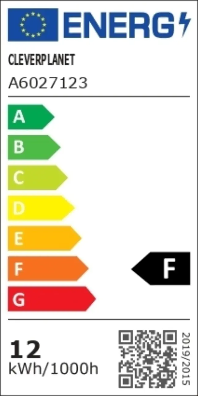 Cleverplanet Λάμπα Led 12W/E27 Θερμό Φως