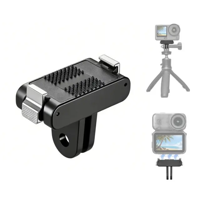 Puluz® Προσαρμογέας Τριπόδου για DJI Osmo Action 6/Nano-Black