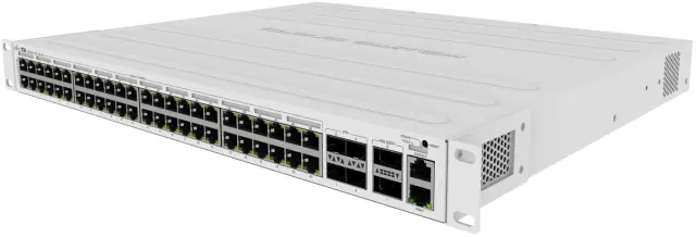 MikroTik Managed Switch L2 PoE+ 48-Port Gigabit 6-Port SFP (CRS354-48P-4S+2Q+RM)