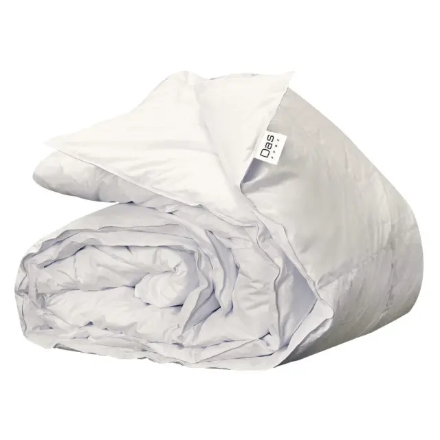 Πάπλωμα πουπουλένιο υπέρδιπλο basic εκρού 220x240cm Das Home 1065