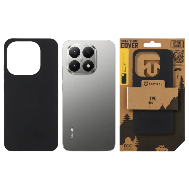 Tactical TPU Cover for Xiaomi 15T Black 3