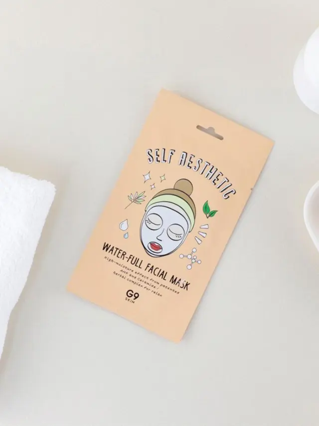 G9 Skin Water-Full Facial Mask- Μάσκα προσώπου για πλούσια ενυδάτωση 2
