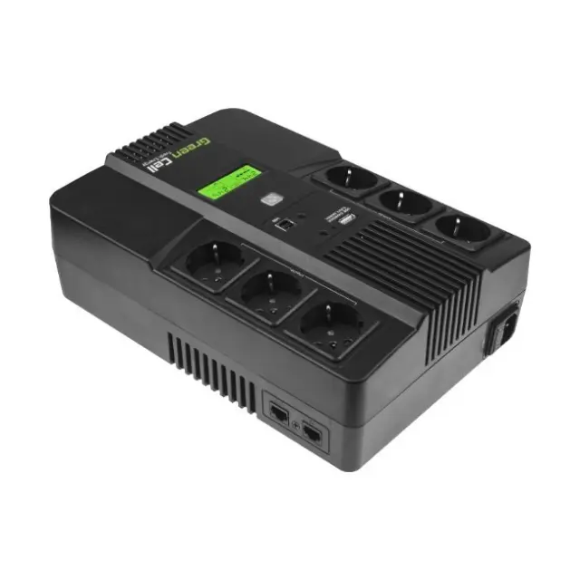 Green Cell UPS 800VA 480W Black (UPS07)
