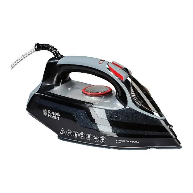 Russell Hobbs Σίδερο Ατμού Power Steam Ultra 3100W Black (20630-56)