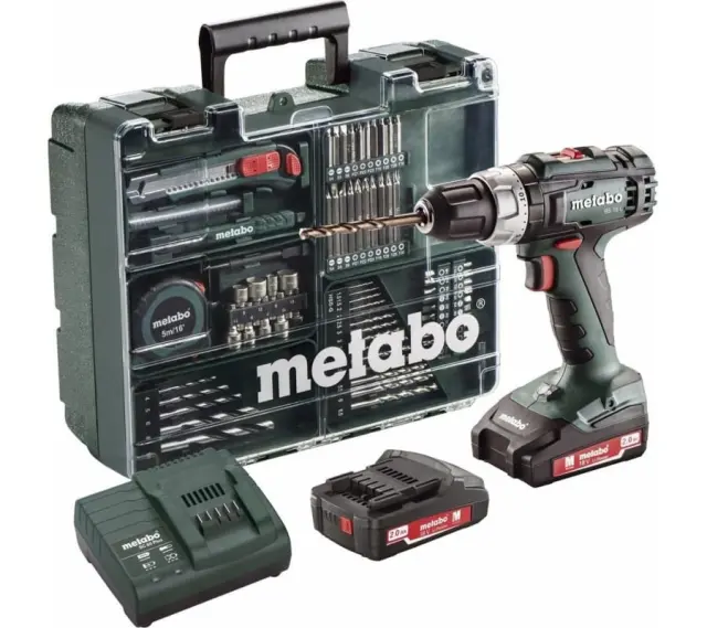 Δραπανοκατσάβιδο Μπαταρίας METABO - BS 18 L Set 2 Ταχυτήτων 18V