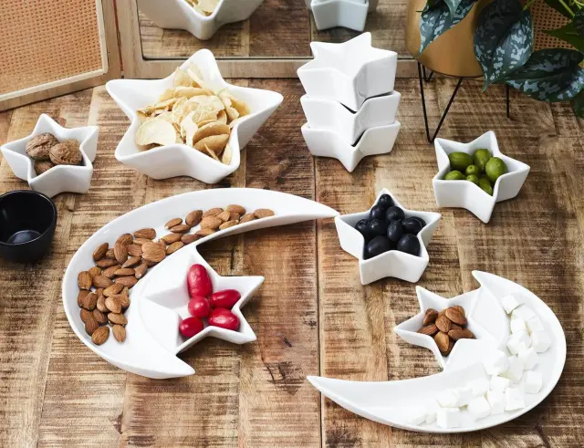 Σετ Σερβιρίσματος Starry Night Home Deco Factory - 9 τεμάχια KA0604 2