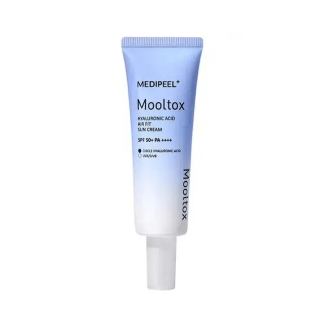 MEDI-PEEL Hyaluronic Acid Mooltox Air Fit Sun Cream SPF50+ PA++++ Αντηλιακή Κρέμα Προσώπου 50ml