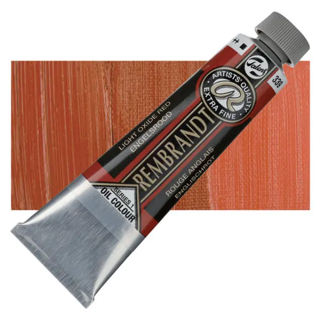 Λάδι Talens Rembrandt - 339 Light Oxide Red - 40ml