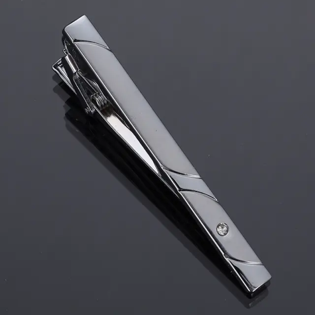 Ασημί Κλιπ Γραβάτας 6 cm – LGTC-T13/14 2