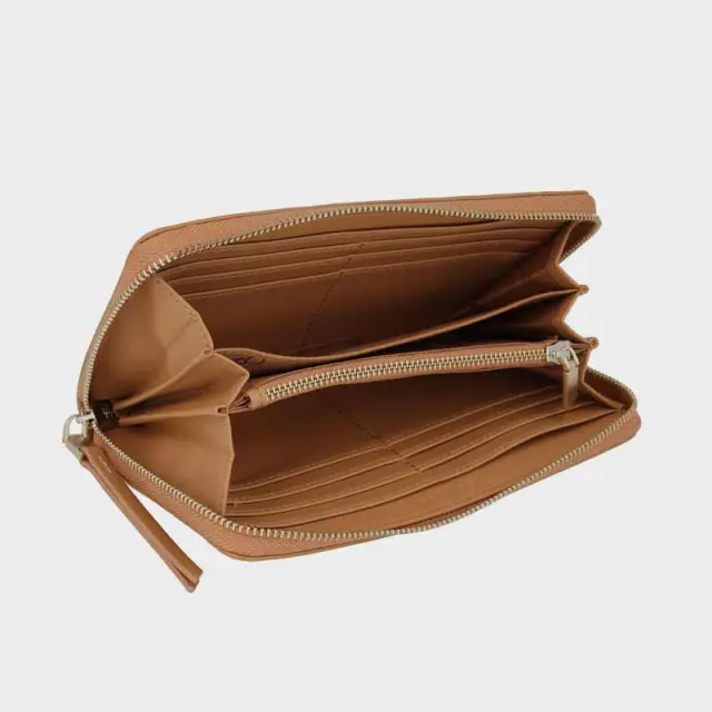 Calvin Klein - Γυναικείο Πορτοφόλι Ck Zip Around K60K610774-GA5 Καφέ 3