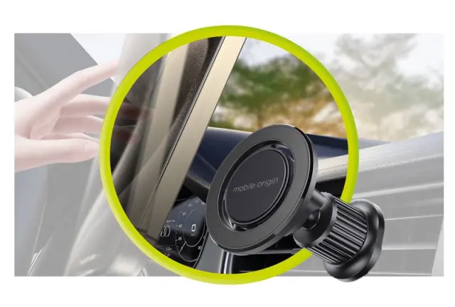 Mobile Origin Magnetic Vent Car Holder MO9 with Metal Plate 3