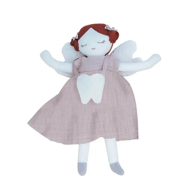 Κούκλα Νεράιδα Δοντιών Kikadu organic cotton 35εκ.