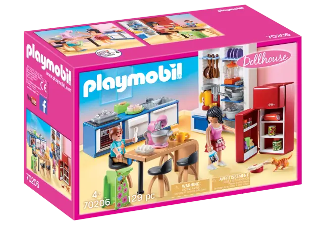 Playmobil 70206 - Dollhouse Κουζίνα κουκλόσπιτου 2