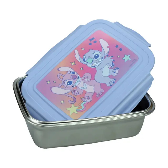 Gim Φαγητοδοχείο Ανοξείδωτο 900ml Lilo & Stitch (552-04268) 2