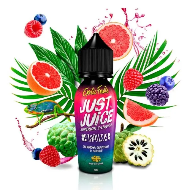 Just Juice Cherimoya Grapefruit & Berries Flavour Shot 20ml/60ml
