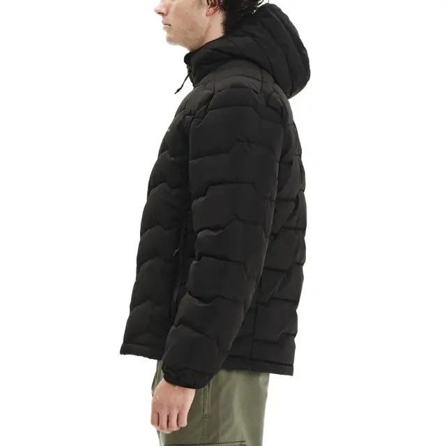 Emerson Hooded Puffer Jacket (252.EM10.56-Black) - Μαύρο 2