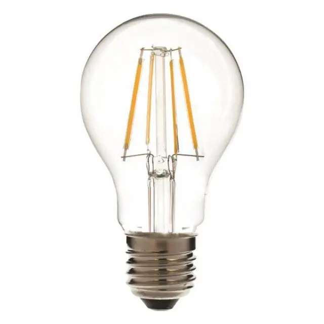 ΛΑΜΠΑ LED FILAMENT ΗΜΕΡΑΣ ΝΥΧΤΑΣ 7W 806lm E27 3000K 220-240V (147-78990) EUROLAMP