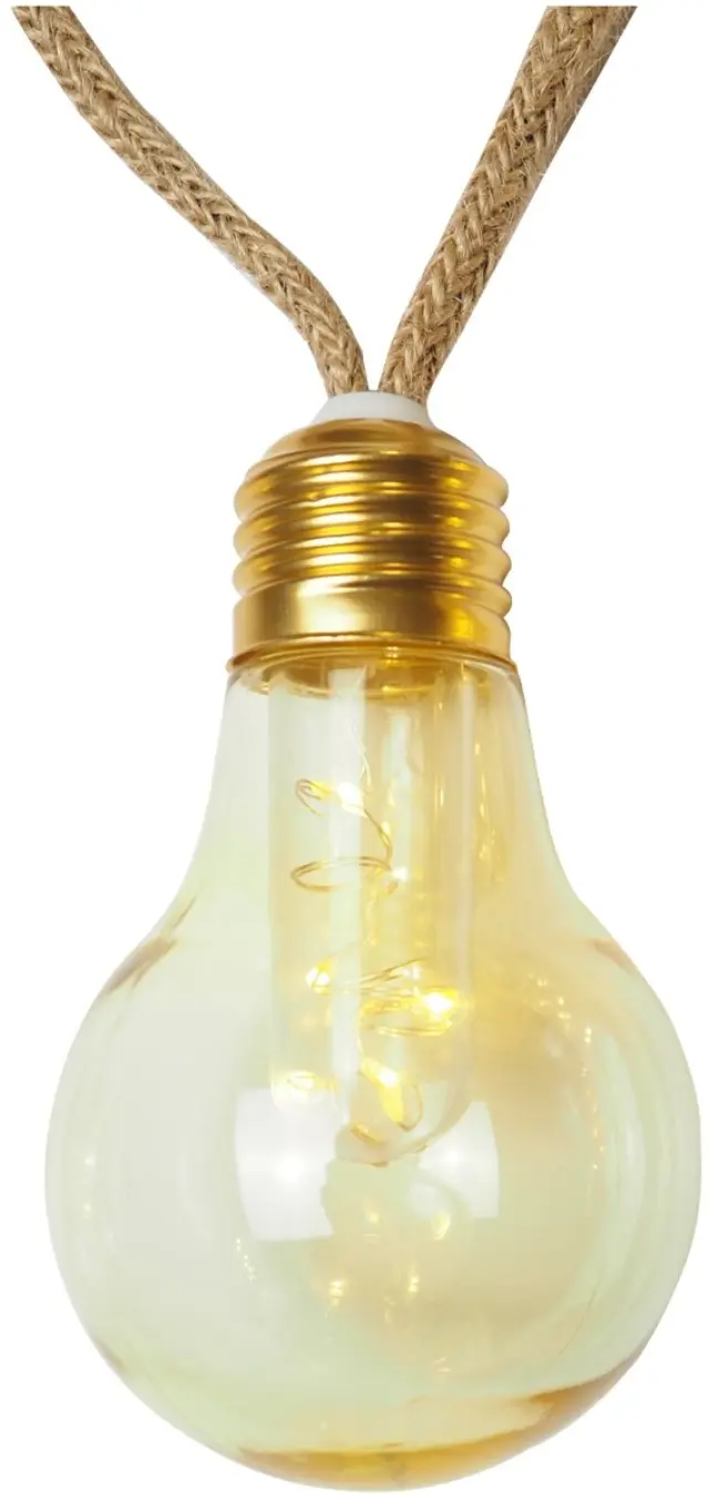 Avide Εξωτερική Γιρλάντα 5m Θερμό Decor 3xAA (Δεν περιλαμβ.) 15.001.1635 3