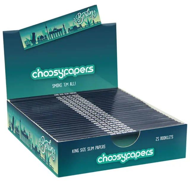 Choosypapers Χαρτάκια King Size Slim 32φ. - Berlin 2