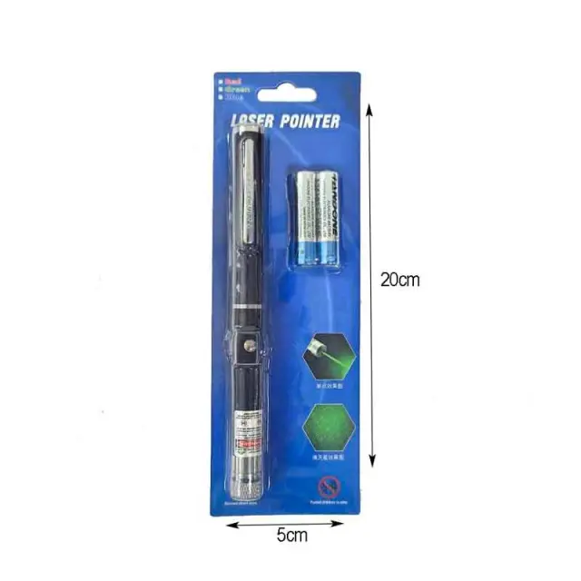 Πράσινο Laser Με Μπαταρίες - Laser Pointer 0102140 3
