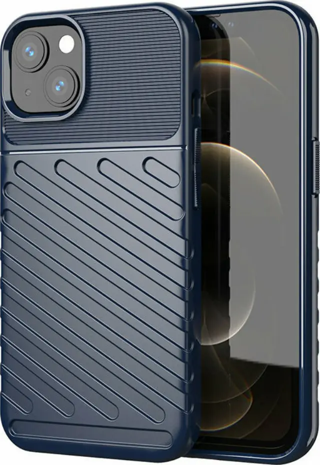 Thunder Case Προστατευτική Θήκη Σιλικόνης Για iPhone 13 Mini - Μπλε OEM