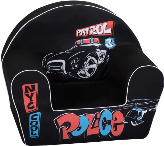 Delsit Παιδική Πολυθρόνα Με Μπράτσα Police Patrol