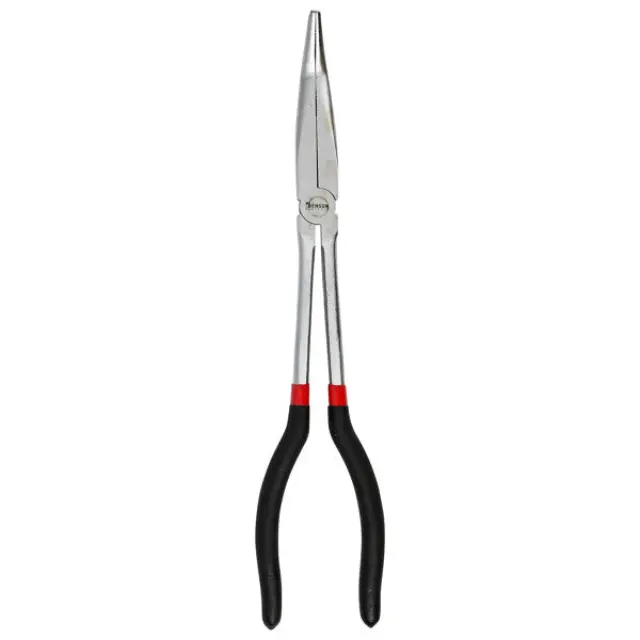 Long nose pliers 280 mm straight