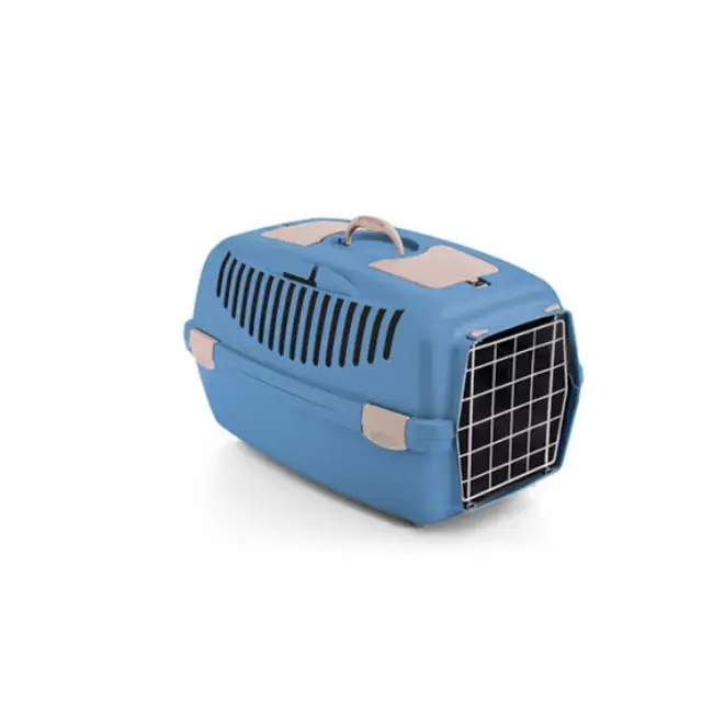 Stefanplast Gulliver 3 με πλαστική πόρτα έως 12kg (61x40x38h) nordic sky