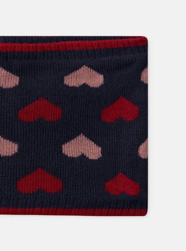 Παιδικός Λαιμός για Κορίτσια Navy Love ΜΠΛΕ - One Size 2