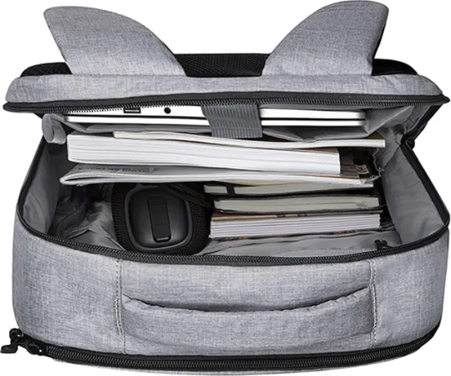 Xiaomi Business Casual Τσάντα Πλάτης για Laptop 15.2" σε Γκρι, Μαύρο και Γκρί σκούρο χρώμα 3
