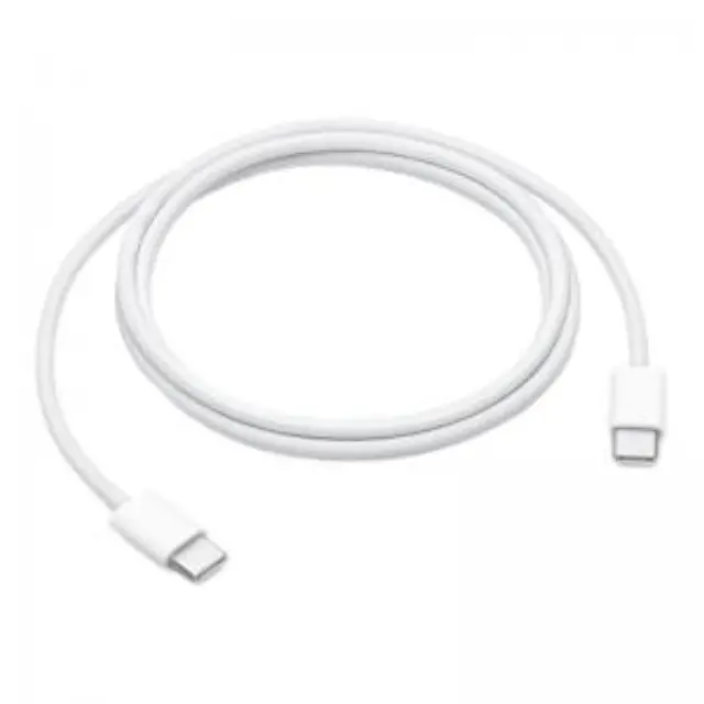 Apple Braided Cable USB-C male - USB-C 60W White 1m (MQKJ3ZM/A) (APPMQKJ3ZM-A) 2