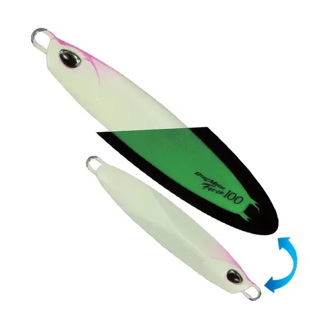 Πλάνος DUO Drag Metal Force για Jigging 150gr PCC0509 Pink Head Glow