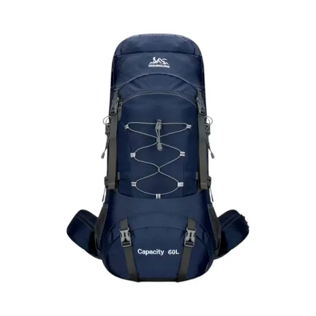 Σακίδιο πλάτης ορειβατικό - H2410 - 60L - 251609 - Dark Blue