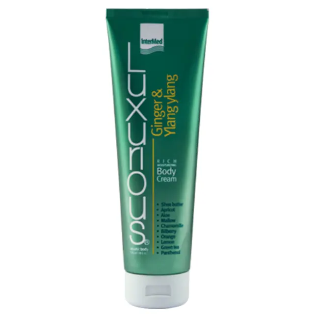 Intermed Luxurious Rich Moisturizing Body Cream Με Ginger και Ylang Ylang Ενυδατική Κρέμα Σώματος, 300ml