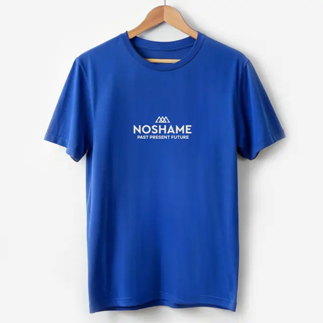 T-shirt Noshame® Μπλέ με τύπωμα - 112518 - XXL