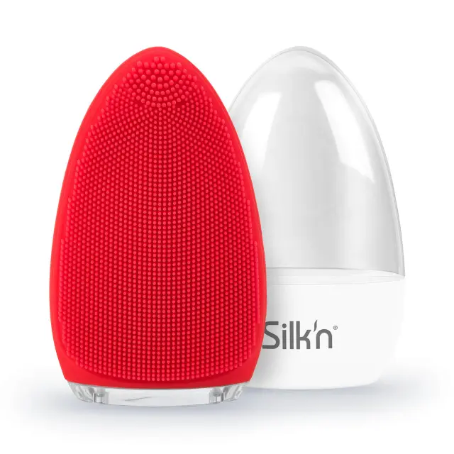 Silk n Bright Facial Brush RED - FB1PE1001 - Beauty