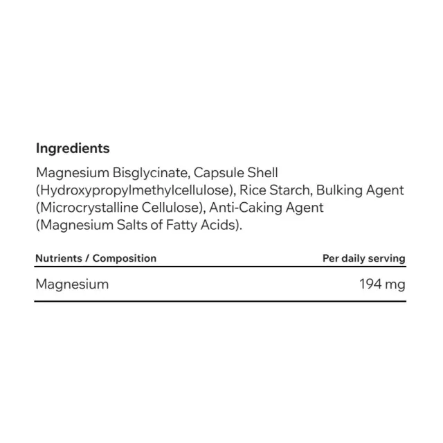 ESN Magnesium Bisglycinate 60-capsules 2