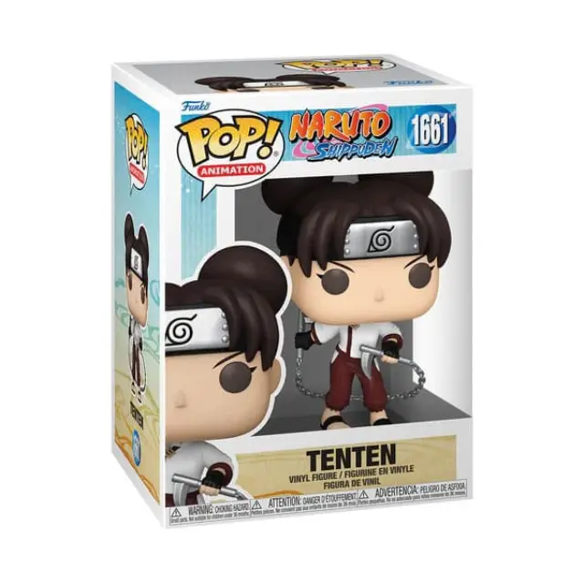 Naruto Pop! Animation Vinyl Figure Tenten 9 cm 2