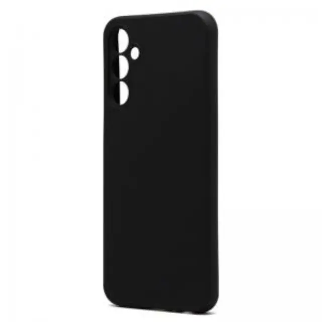 Θήκη Liquid Silicon inos Samsung Galaxy A24 4G L-Cover Μαύρο N62625 2