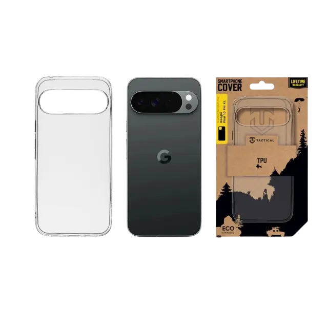 Tactical TPU Cover for Google Pixel 10 Pro XL Transparent 3