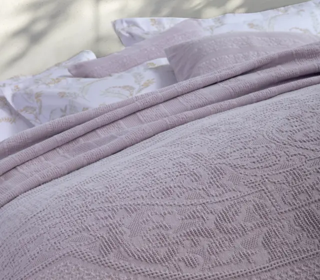 ΚΟΥΒΕΡΤΑ ΥΠΕΡΔΙΠΛΗ NANTIA 230X250 NEF-NEF HOMEWARE MAUVE 2
