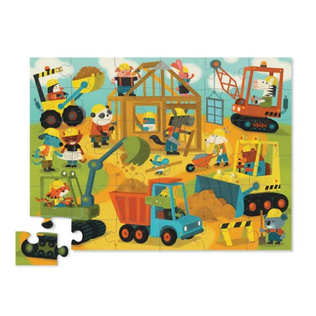 Παζλ Δαπέδου Busy Builder 36 Τεμαχίων Crocodile Creek, 3+ Ετών 2