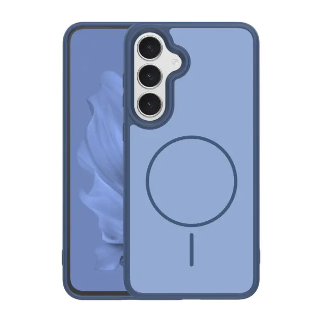 Hybrid Magsafe Θήκη για Galaxy S25 FE-Blue OEM 3