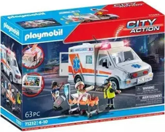 Playmobil City Action Ασθενοφόρο / 71232 (Playmobil)