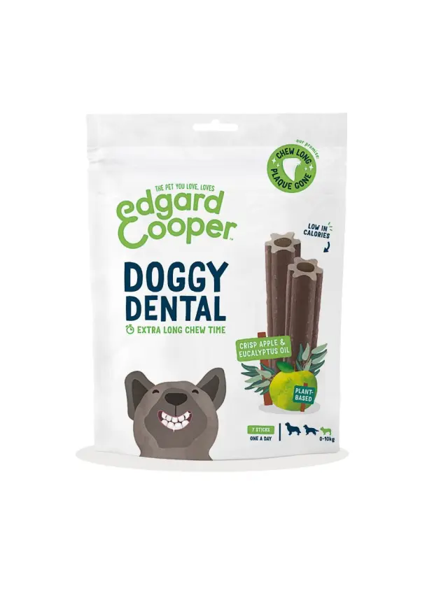 Edgard Cooper - Doggy Dental Apple AND Eucalyptus S - 540700714209 - Pet Supplies