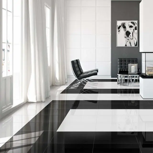 Πλακάκι Super Black 60x60 2